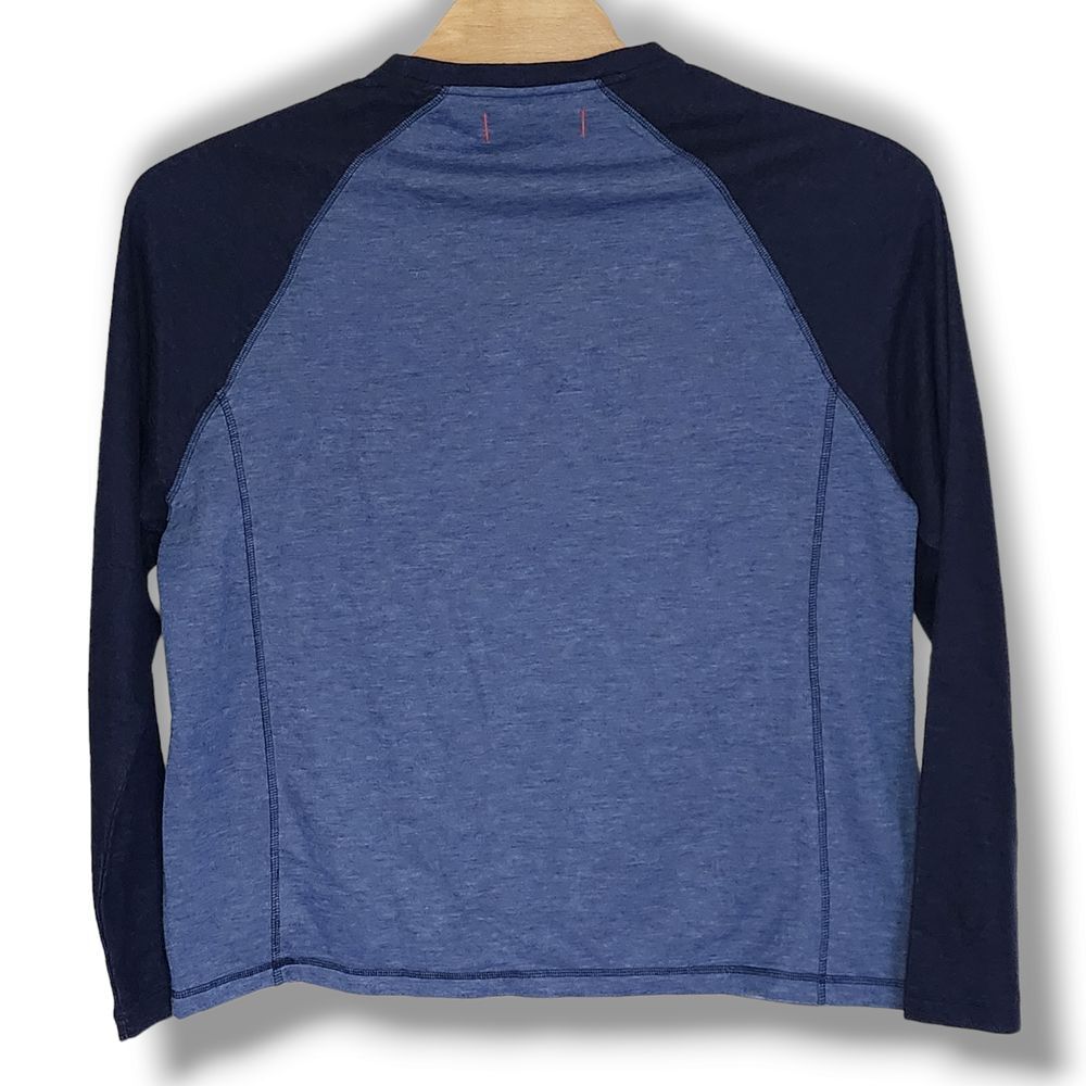 Tommy Bahama Sweater Mens XL Long Sleeve Sweatshirt Blue Navy Crew Neck Outdoors - Picture 3 of 6